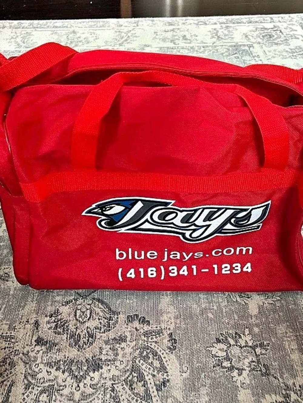 Vintage Blue Jays duffel gym bag